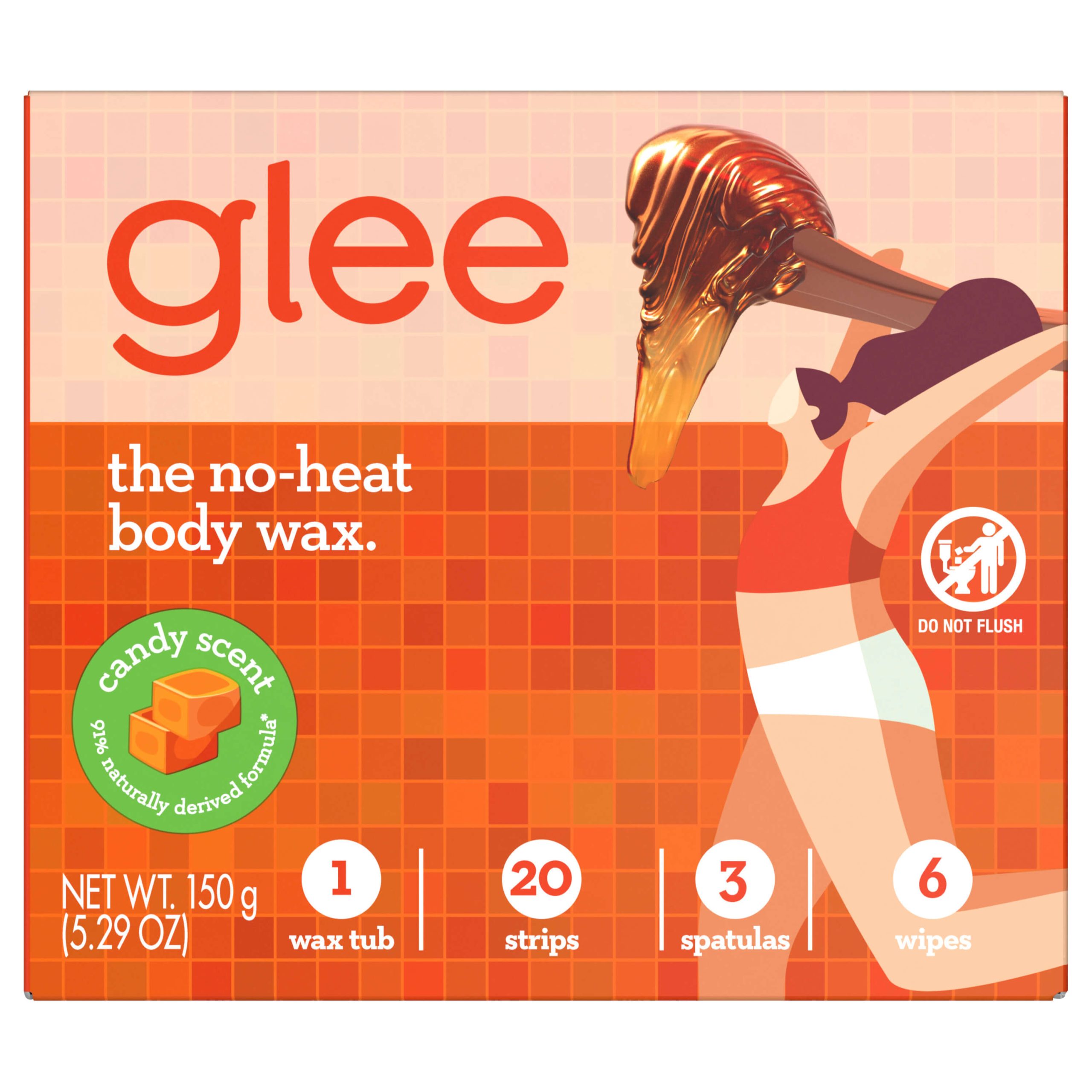 Glee Caramel Body Wax